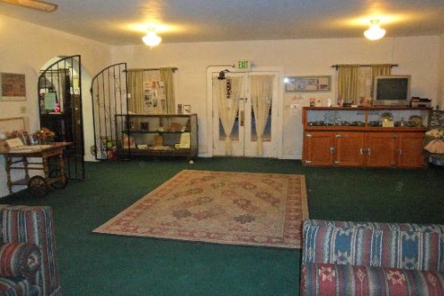 Amargosa Opera House and Hotel lobby